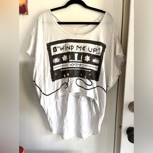 Y2K Betsey Johnson wind me up T-shirt